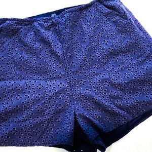 NWT Embroidered shorts